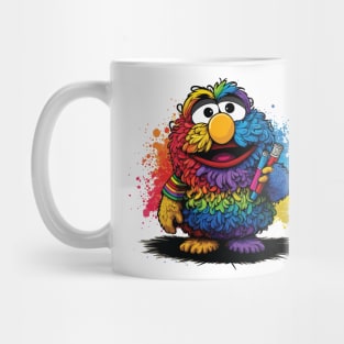 Funny Colorful Muppet Mug